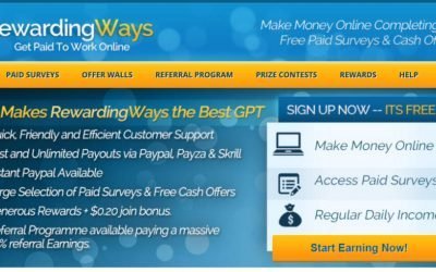 Paid Surveys Online Earn Extra Money From Home Paid Survey - rewarding ways review legit or hoax