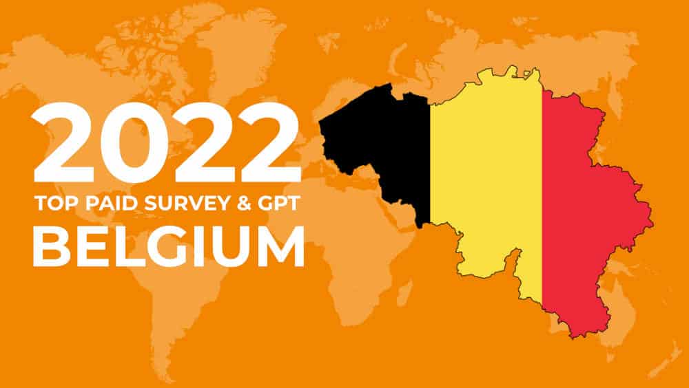 paid surveys belgium 2022