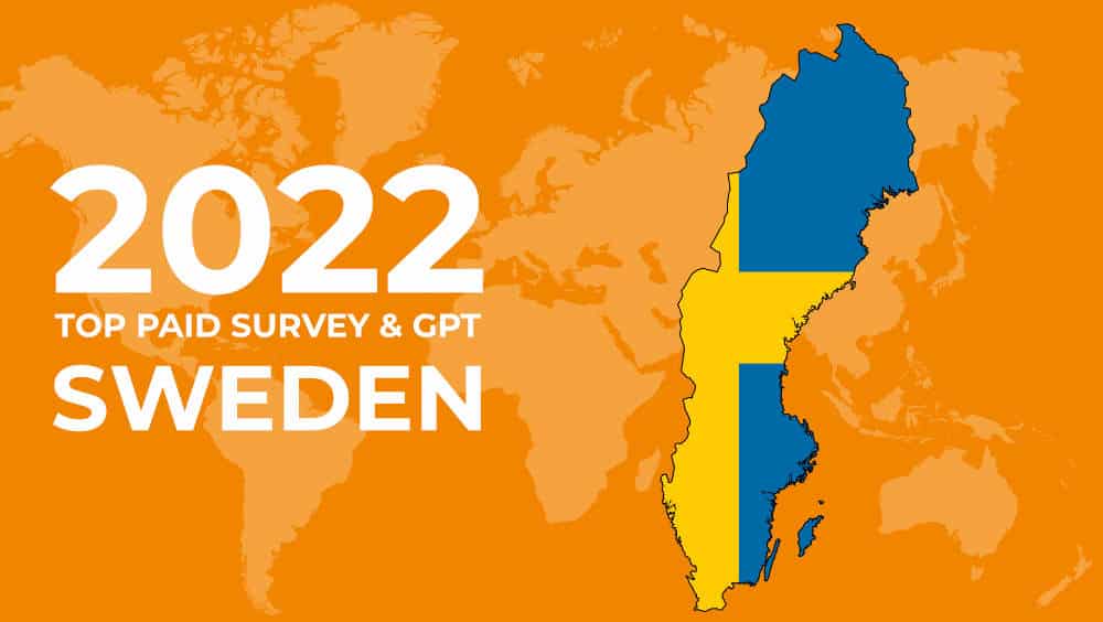 paid surveys sweden 2022