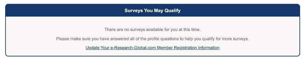 e Research Global survey