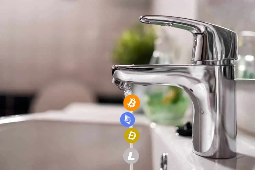 how do crypto faucets work