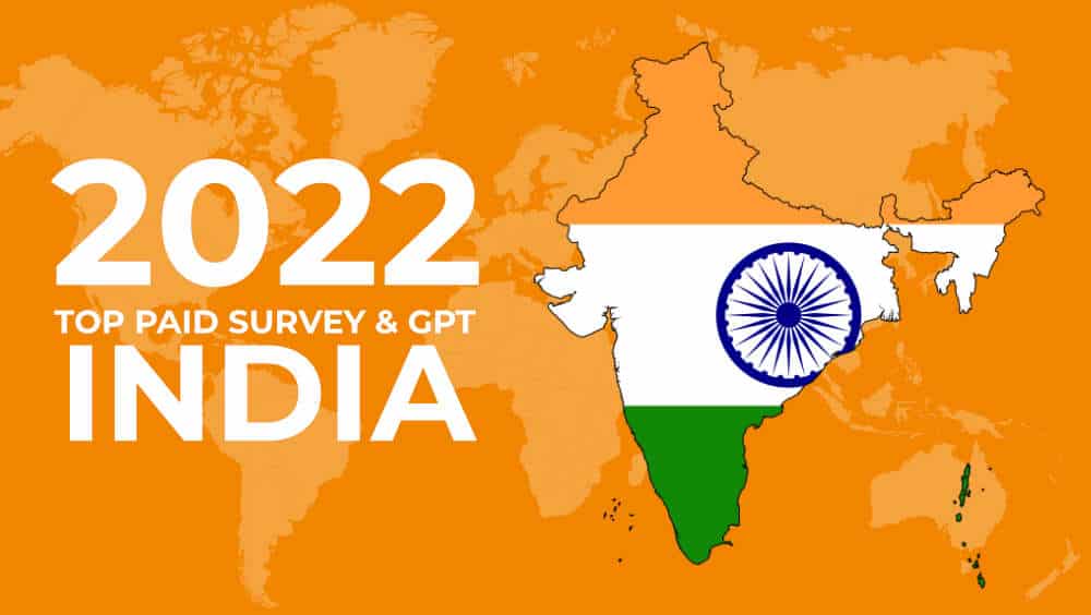 paid surveys india 2022