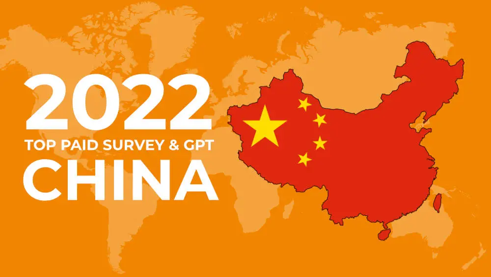 paid surveys china 2022