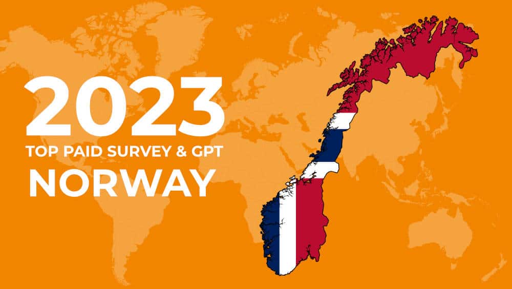 paid surveys Norway 2023