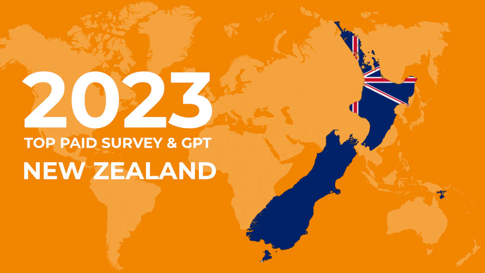 Paid Surveys New Zealand 2023