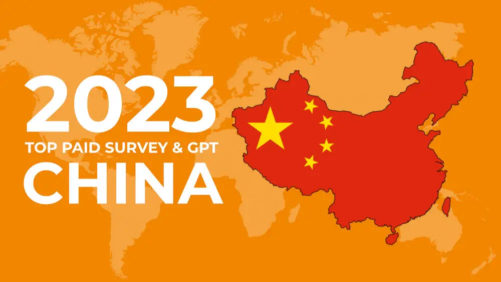 paid surveys china 2023