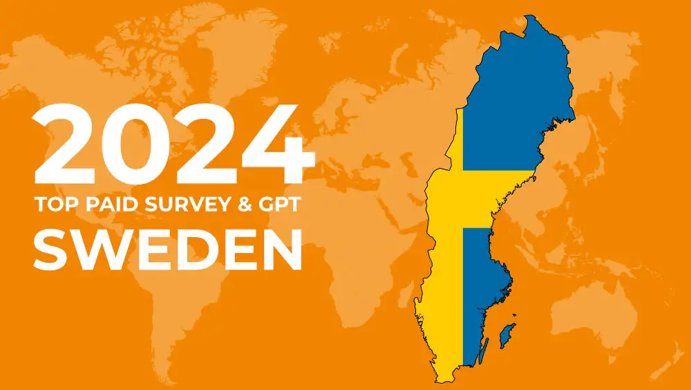 paid surveys sweden 2024