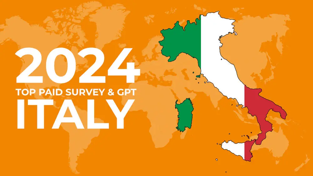paid surveys Italy 2024
