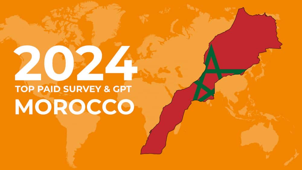 paid surveys morocco 2024