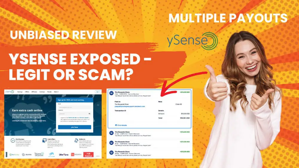 ySense Review 2024 – Scam or Honest Paid Survey Site To Make Money?