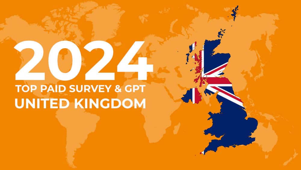 22 Legit Paid Surveys and GPT Sites In UK 2024