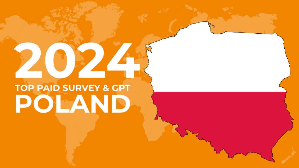 16 Legit Paid Surveys & GPT Sites in Poland 2024 (Free To Join)