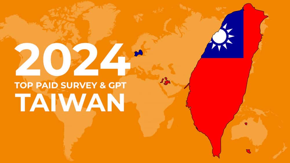 paid surveys Taiwan 2024